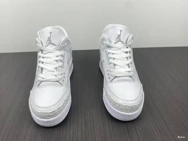 Bmlin Shoes Retro 'Triple 3 Jordan 429487-111 White' Air PS 0528